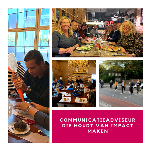 Communicatieadviseur die houdt van impact maken