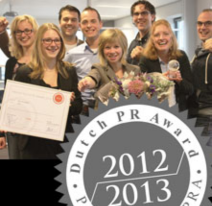 PDR public relations wint Dutch PR Award 2012