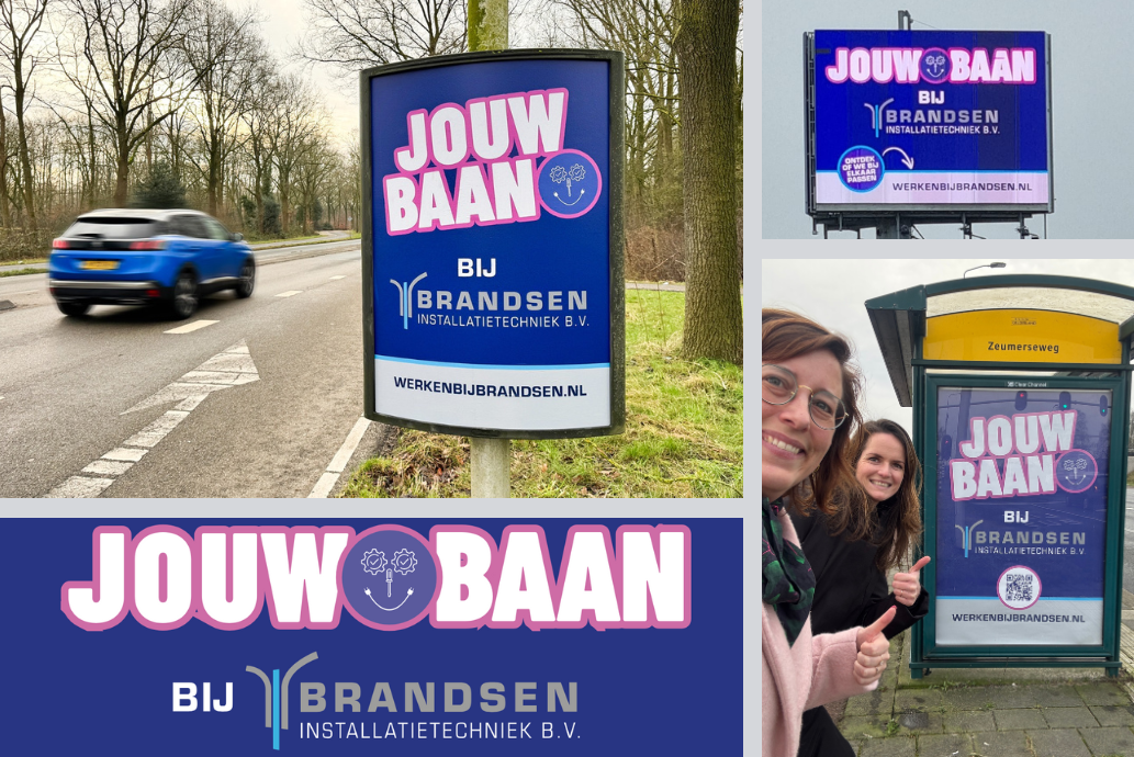  Arbeidsmarktcampagne voor Brandsen Installatietechniek