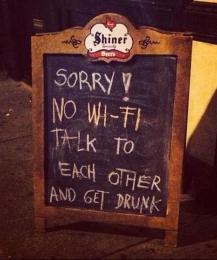 Gezellig op wifi-vakantie